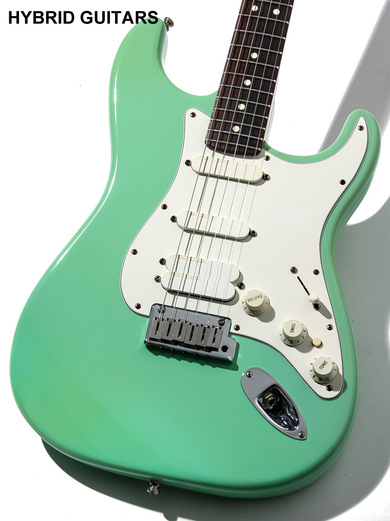 Fender USA Jeff Beck Stratocaster Lace Sensor GOLD SSH Surf Green 2000 3