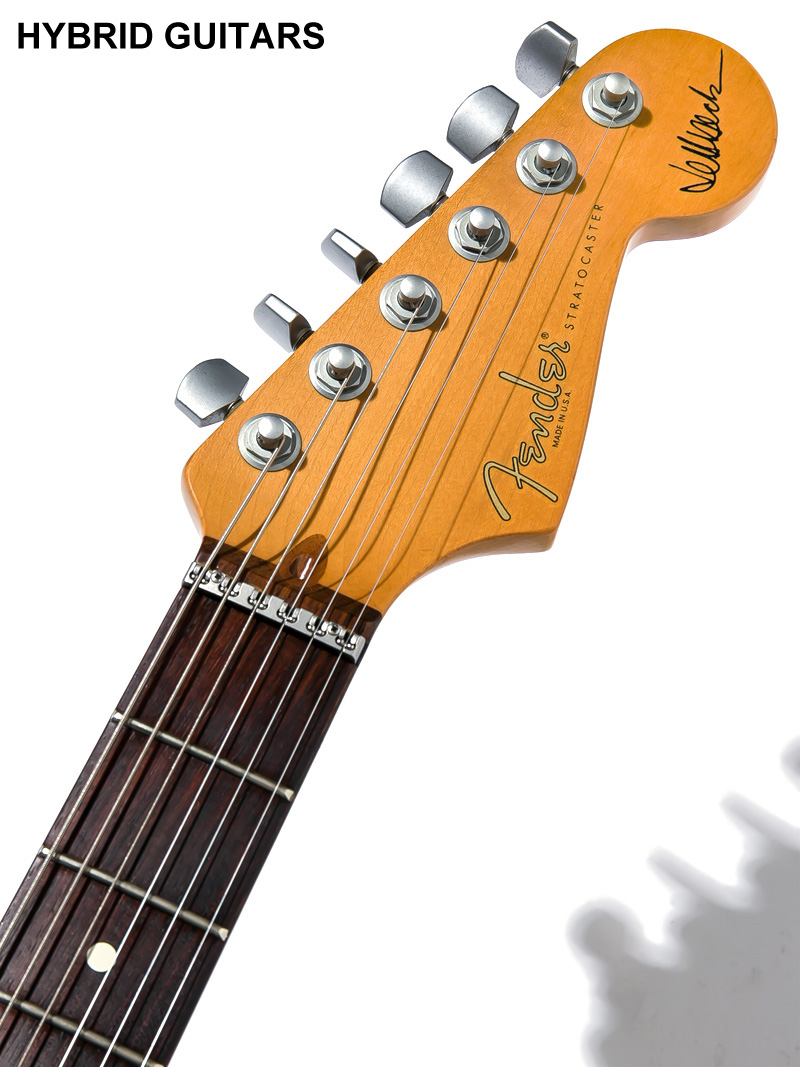 Fender USA Jeff Beck Stratocaster Lace Sensor GOLD SSH Surf Green 2000 5