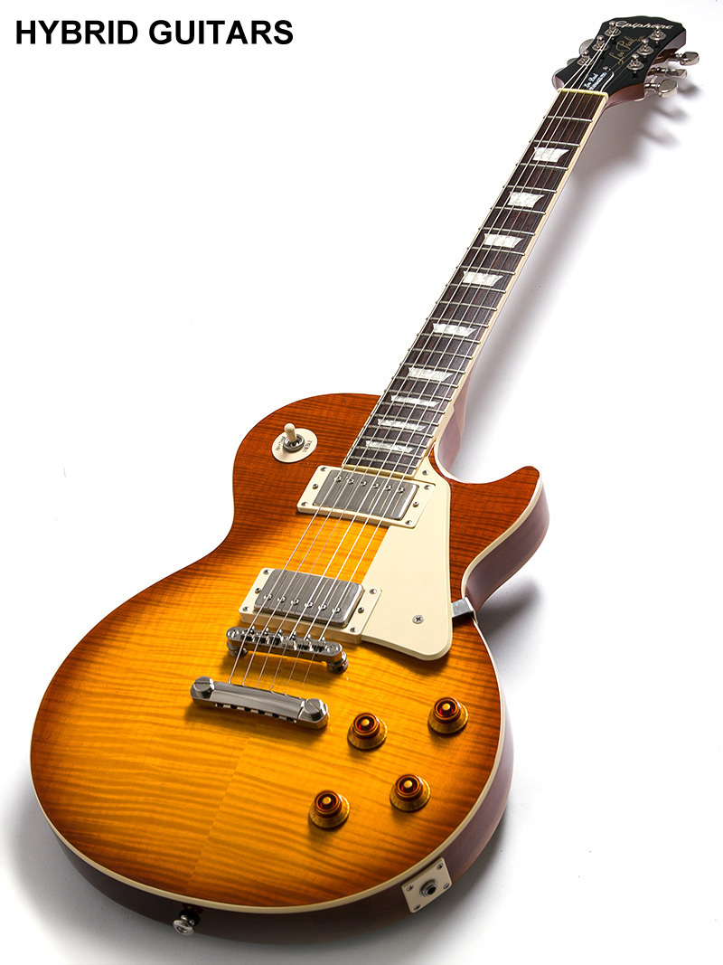 Epiphone Les Paul Standard Plus Top Pro Honey Burst 2014 中古