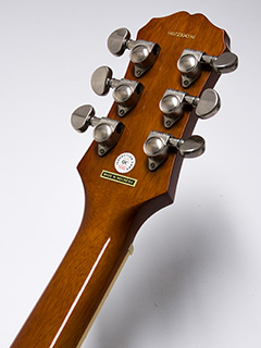 Epiphone Les Paul Standard Plus Top Pro Honey Burst 2014 ヘッド裏面 サムネイル