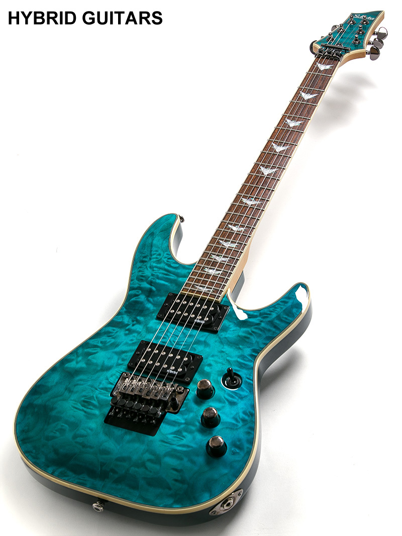 Schecter Omen Extreme-6 FRT Trans Ocean Blue 2016 1