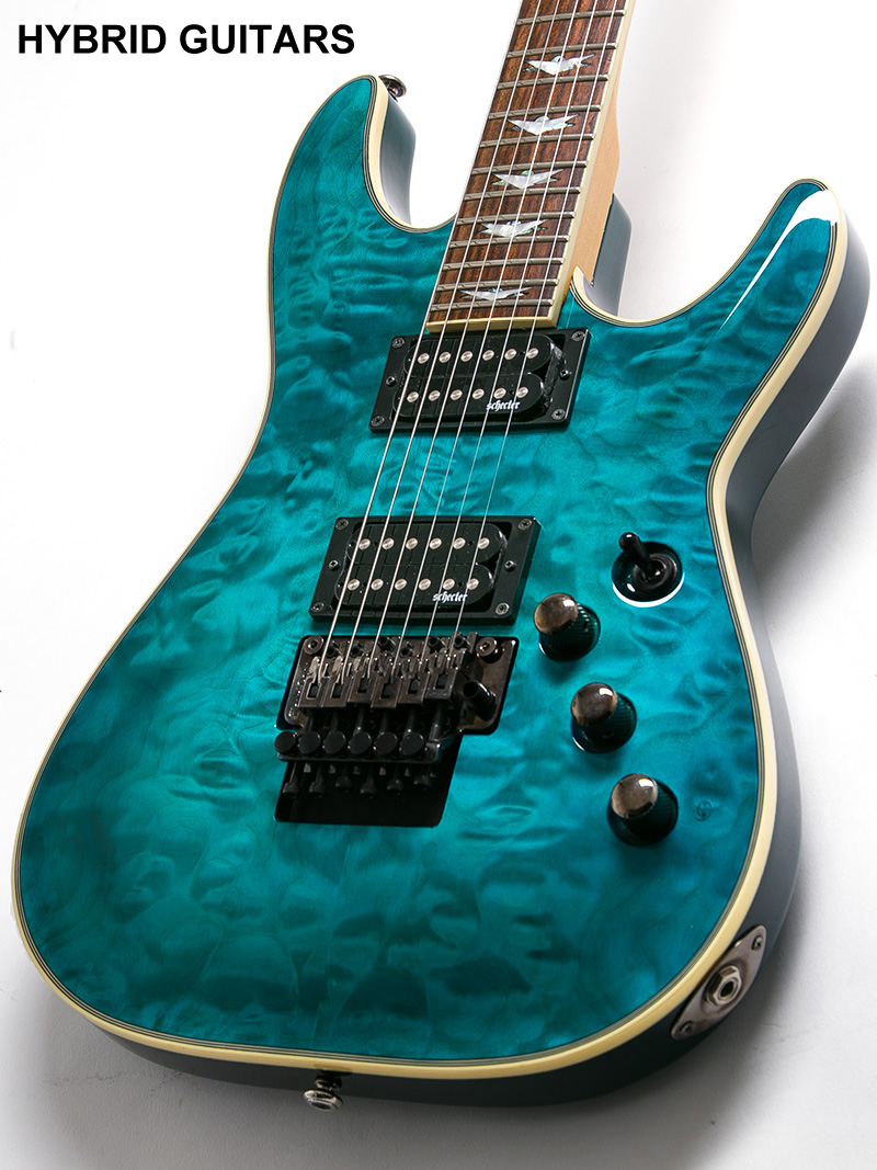 Schecter Omen Extreme-6 FRT Trans Ocean Blue 2016 3