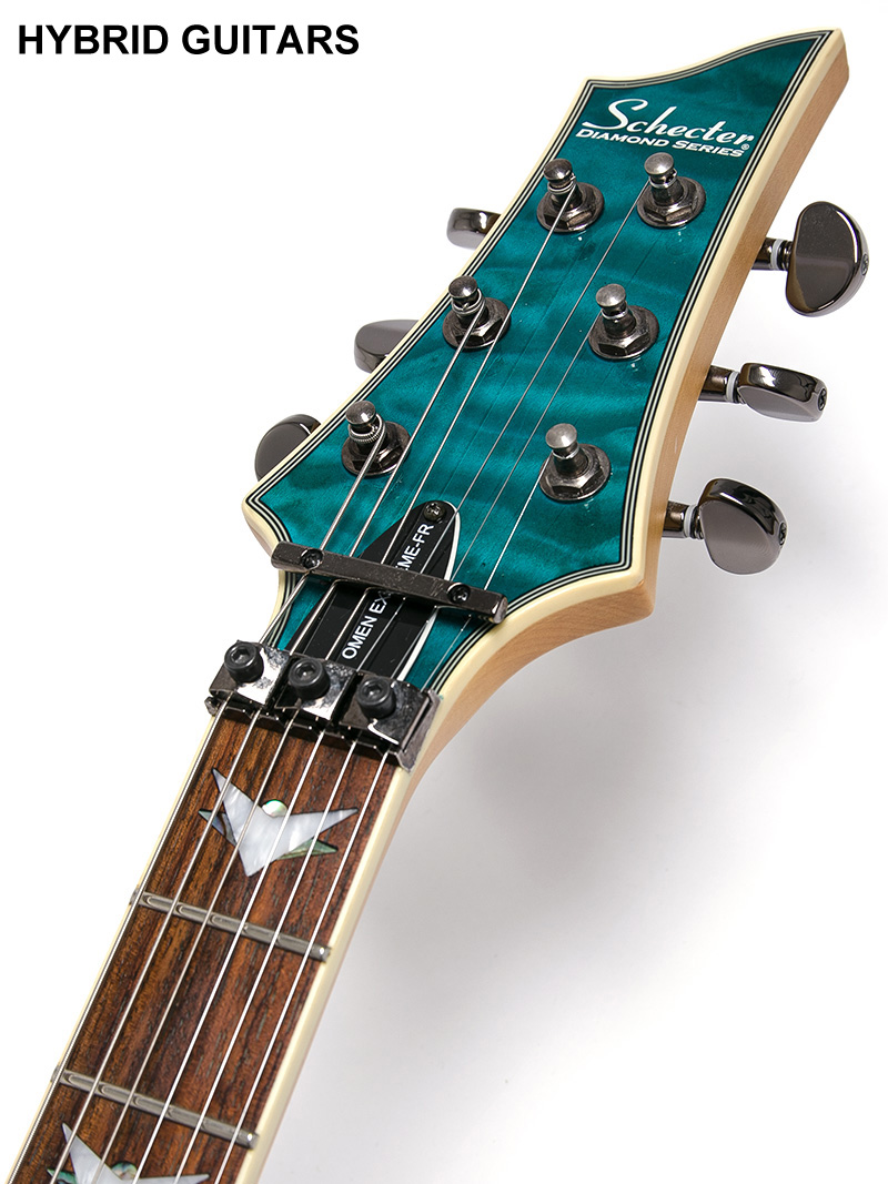 Schecter Omen Extreme-6 FRT Trans Ocean Blue 2016 5