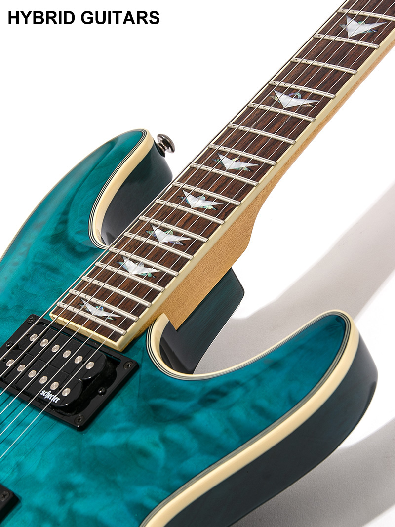 Schecter Omen Extreme-6 FRT Trans Ocean Blue 2016 9