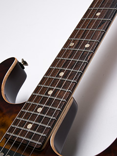 Tom Anderson Drop Top Ziricote F.B. Tiger Eye Burst 2018 写真12 サムネイル