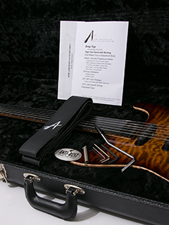 Tom Anderson Drop Top Ziricote F.B. Tiger Eye Burst 2018 写真13 サムネイル