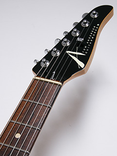Tom Anderson Drop Top Ziricote F.B. Tiger Eye Burst 2018 ヘッド正面 サムネイル