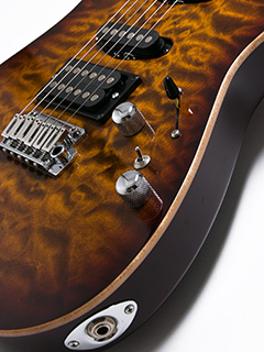 Tom Anderson Drop Top Ziricote F.B. Tiger Eye Burst 2018 写真9 サムネイル