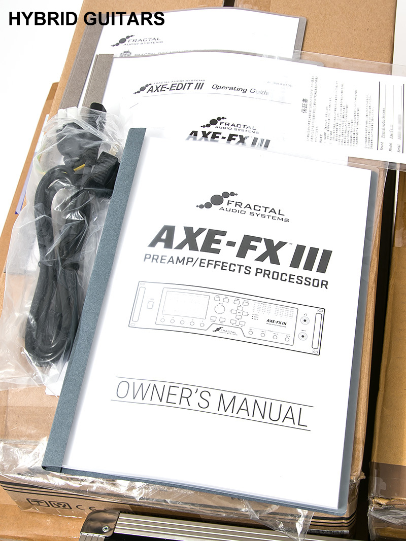 Fractal Audio Systems AXE FX III with FC12 & EV-1 8