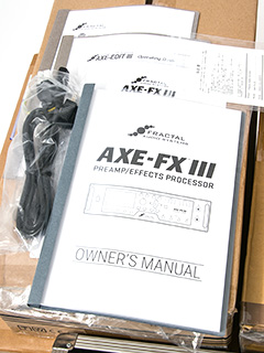 Fractal Audio Systems AXE FX III with FC12 & EV-1 ネック サムネイル