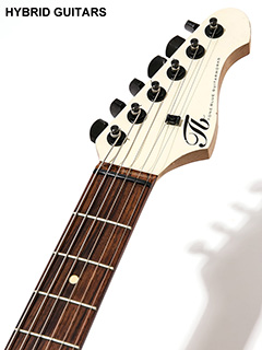 TB Guitarworks LCS-1 Vintage White ヘッド正面 サムネイル