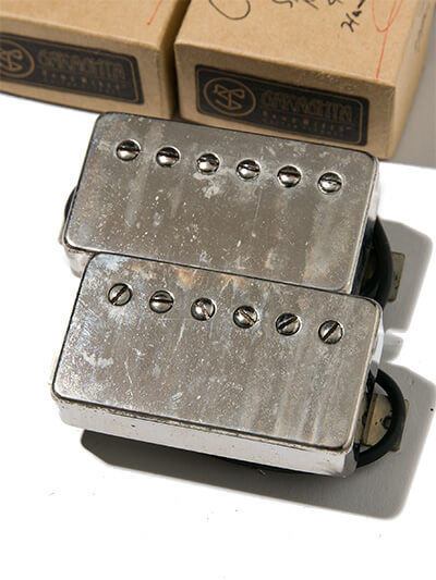 TAKU SAKASHTA Hand Wired Custom Tribute Humbucker Set Nickel Covered 4con Long-Leg