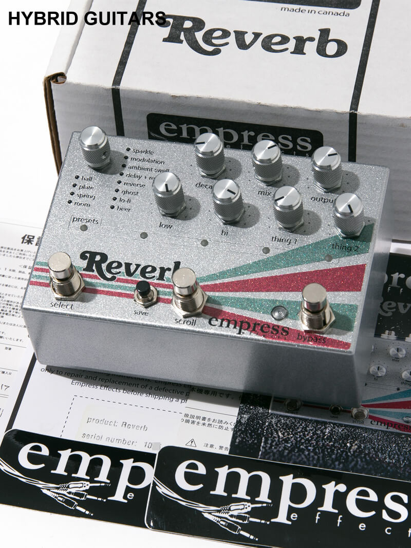 美品 保証書付き BOSS RV-6 Digital Reverb リバーブ - 器材