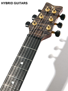 Tool Wood Work Guitars Cropman Charcoal ヘッド正面 サムネイル
