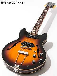 Gibson Memphis ES-390 Vintage Sunburst 2014 全体正面 サムネイル