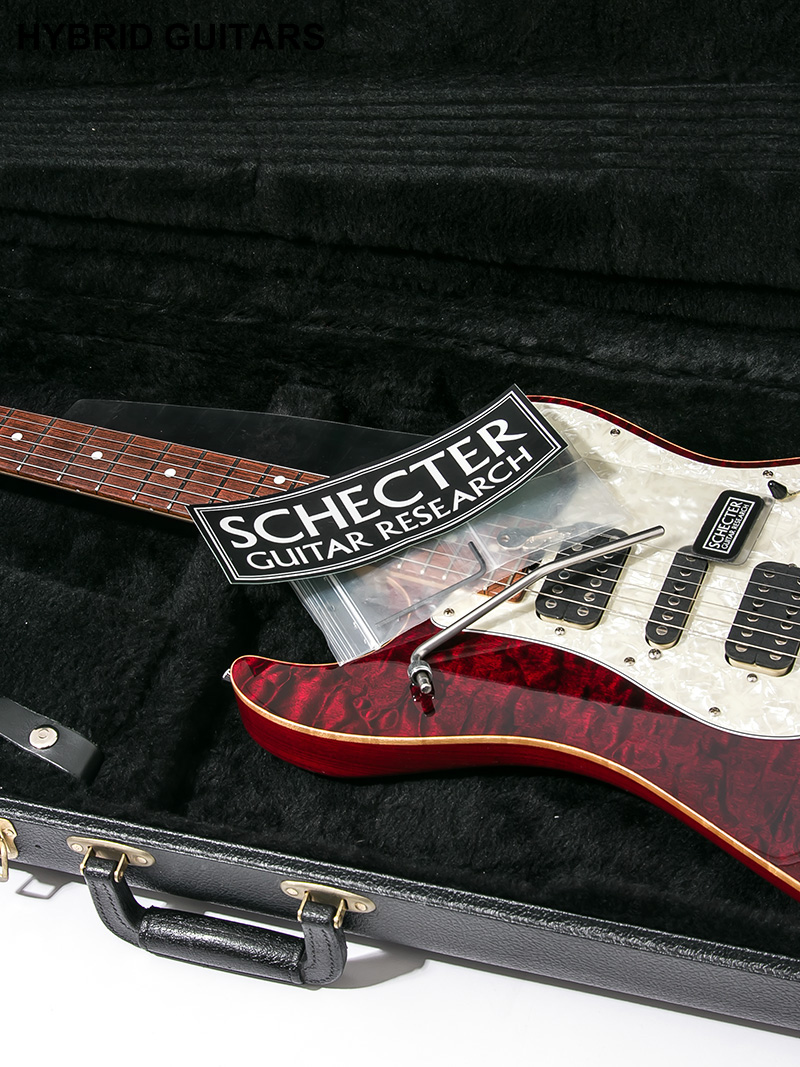 Schecter EX-V-22 Black Cherry 2011 10