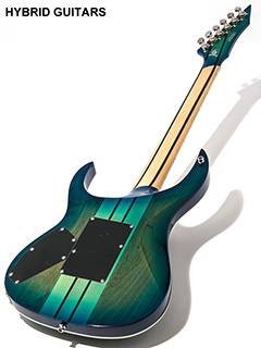 B.C.Rich Shredzilla Z6 Prophecy Exotic Cyan Blue 2019 全体裏面 サムネイル