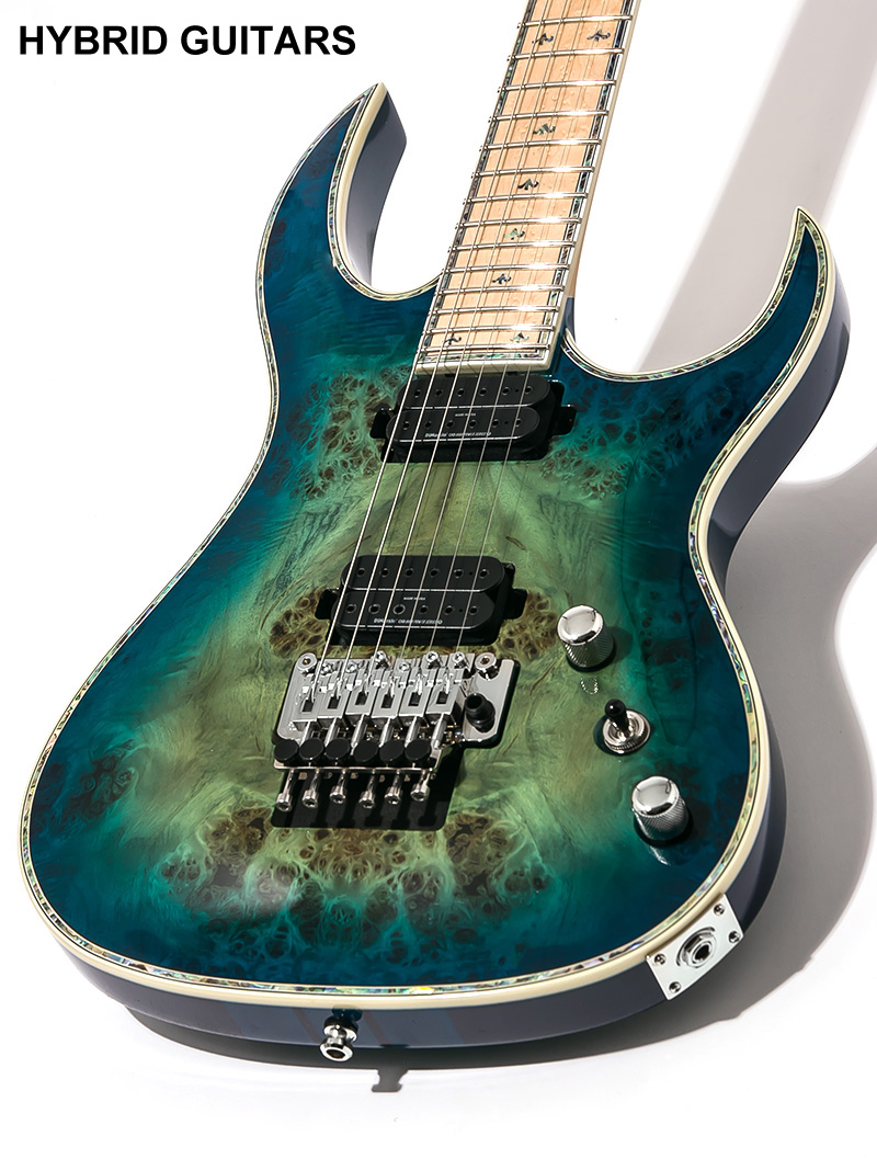 B.C.Rich Shredzilla Z6 Prophecy Exotic Cyan Blue 2019 3