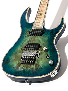 B.C.Rich Shredzilla Z6 Prophecy Exotic Cyan Blue 2019 ボディー正面 サムネイル