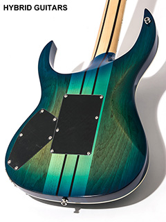 B.C.Rich Shredzilla Z6 Prophecy Exotic Cyan Blue 2019 ボディー裏面 サムネイル
