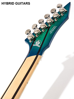 B.C.Rich Shredzilla Z6 Prophecy Exotic Cyan Blue 2019 ヘッド裏面 サムネイル