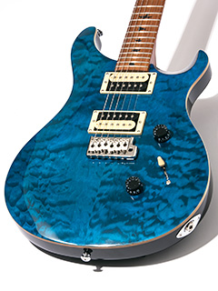 Paul Reed Smith(PRS)  SE Custom 24 Roasted Maple Limited Blue Matteo 2019 ボディー正面 サムネイル