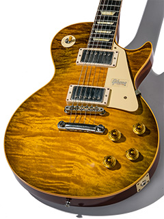 Gibson Custom Shop 60th Anniversary 1959 Les Paul Standard Vintage Gloss Murphy Painted Green Lemon Fade 2019 ボディー正面 サムネイル