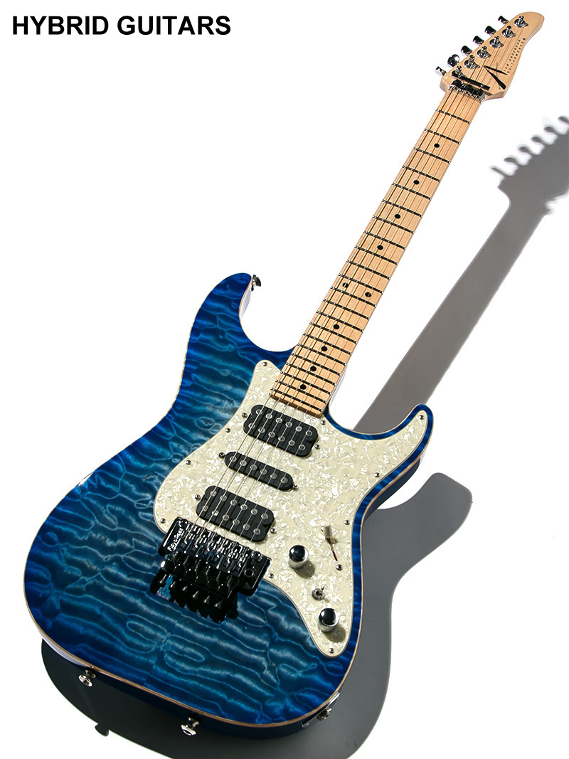 Tom Anderson Drop Top Classic Jack's Blue Burst 2010 1