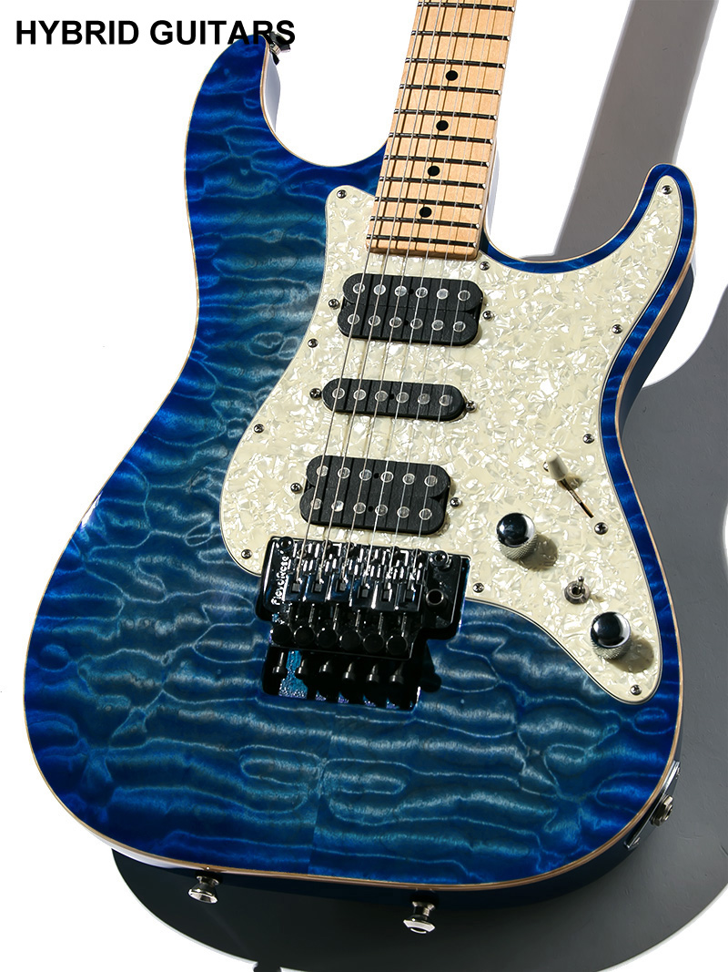 Tom Anderson Drop Top Classic Jack's Blue Burst 2010 3