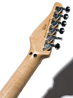 Tom Anderson Drop Top Classic Jack's Blue Burst 2010 ヘッド裏面 サムネイル
