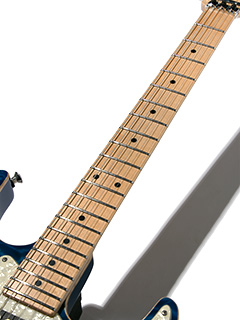 Tom Anderson Drop Top Classic Jack's Blue Burst 2010 指板 サムネイル