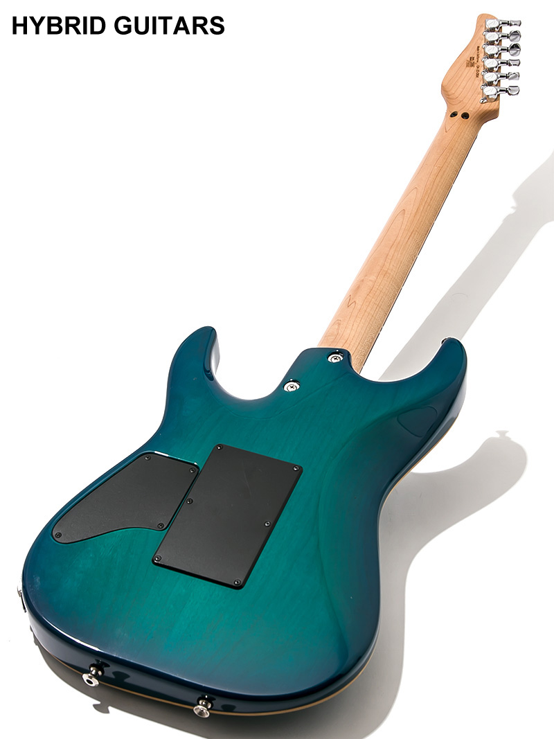 Tom Anderson Drop Top Bora Bora to Trans Blue Burst 2008 2