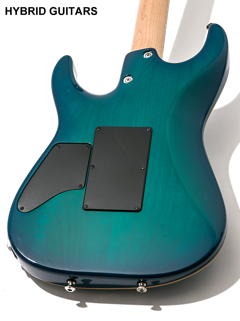 Tom Anderson Drop Top Bora Bora to Trans Blue Burst 2008 4