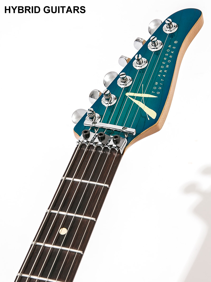 Tom Anderson Drop Top Bora Bora to Trans Blue Burst 2008 5