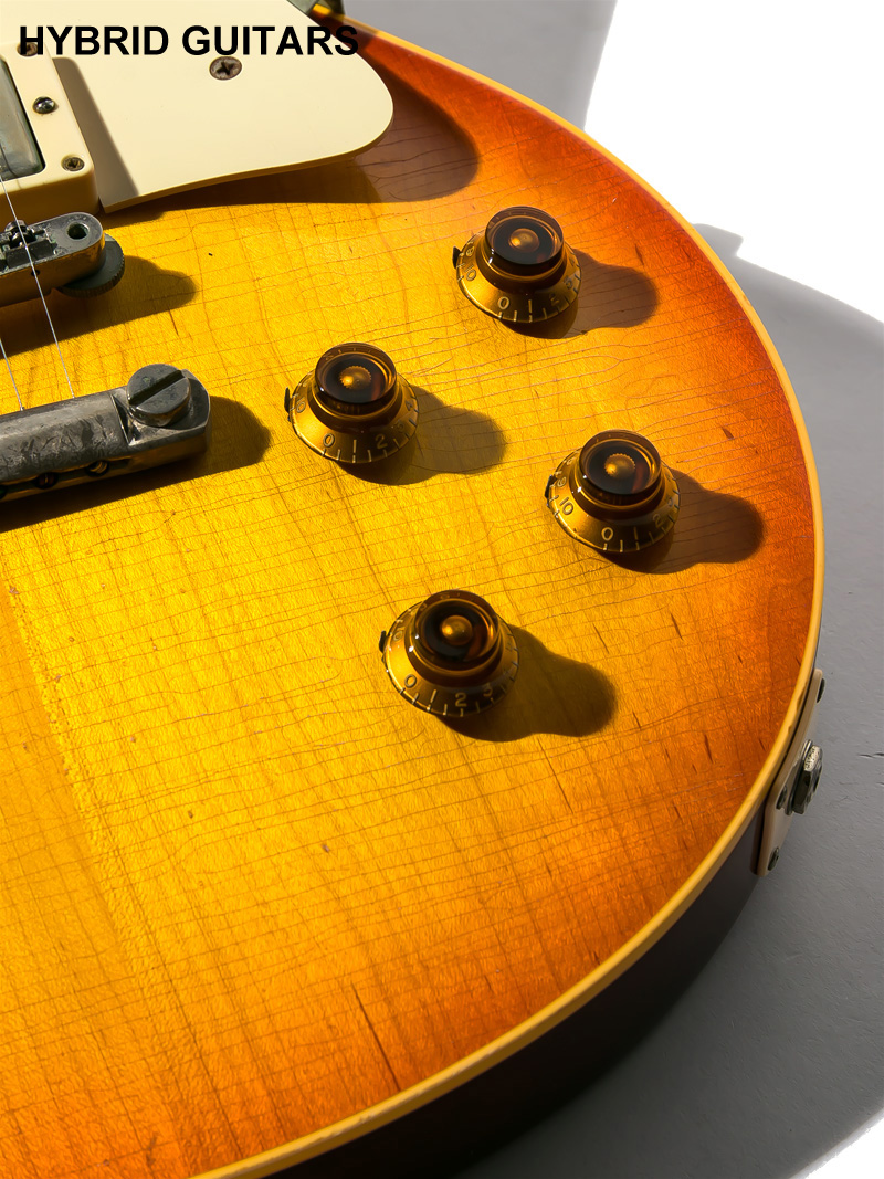 Gibson Custom Shop Historic Collection 1959 Les Paul Standard Reissue Plane Top Aged Washed Cherry 2000 10