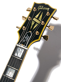 Gibson Custom Shop True Historic 1957 Les Paul Custom Reissue Black Beauty 2015 ヘッド正面 サムネイル