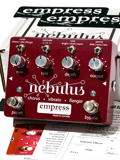 Empress Nebulus Chorus/Vibrato/Flanger