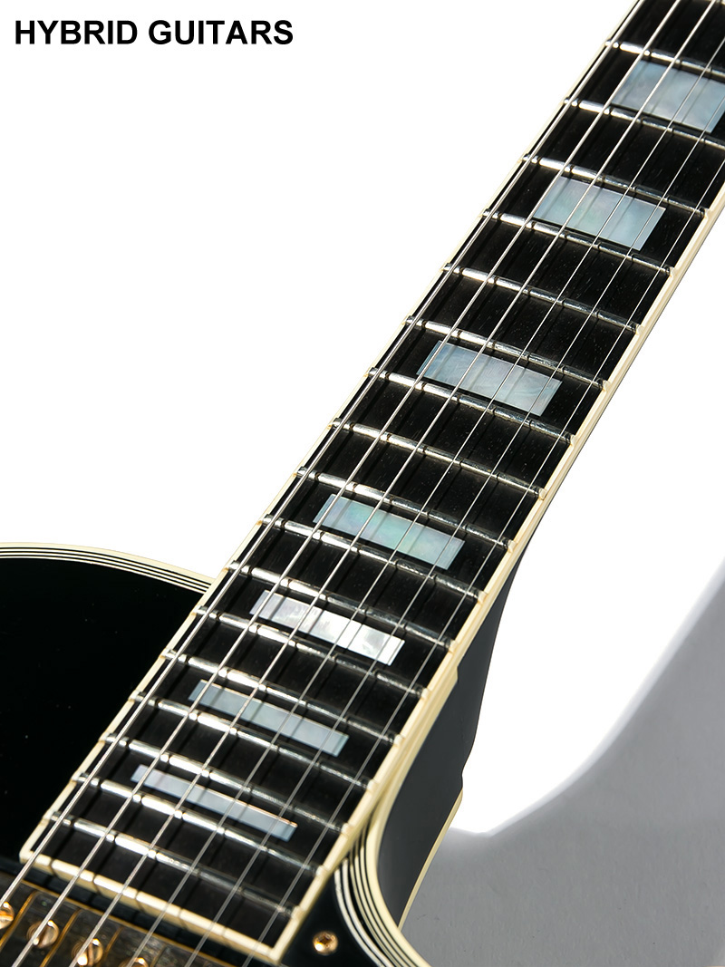 Gibson Custom Shop Historic Collection 1957 Les Paul Custom 3PU VOS Black 12