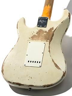 Fender Custom Shop 1967 Stratocaster Heavy Relic Olympic White 2016 ボディー裏面 サムネイル