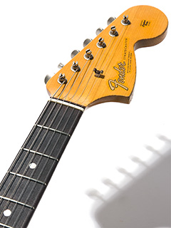 Fender Custom Shop 1967 Stratocaster Heavy Relic Olympic White 2016 ヘッド正面 サムネイル