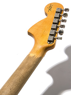 Fender Custom Shop 1967 Stratocaster Heavy Relic Olympic White 2016 ヘッド裏面 サムネイル