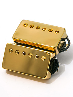 Bare Knuckle Pickups 【特価品】Nailbomb Set Gold Cover / 4con / 50mm / Short Leg 全体正面 サムネイル