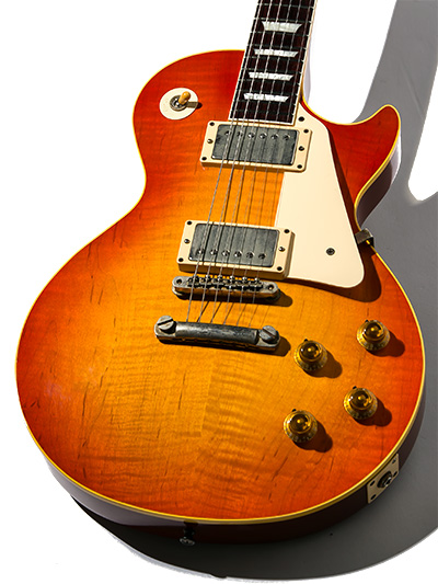 g7 Special g7-LPS Series 9 Jacaranda & Selected 1P Honduras Mahogany Washed Cherry Burst