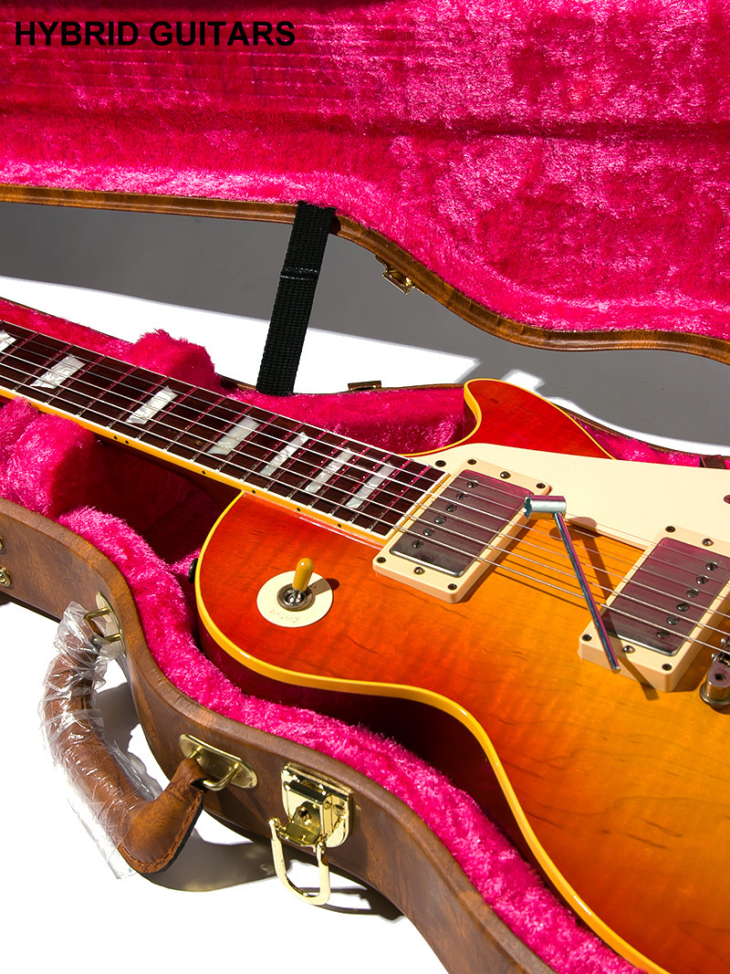 g7 Special g7-LPS Series 9 Jacaranda & Selected 1P Honduras Mahogany Washed Cherry Burst 15