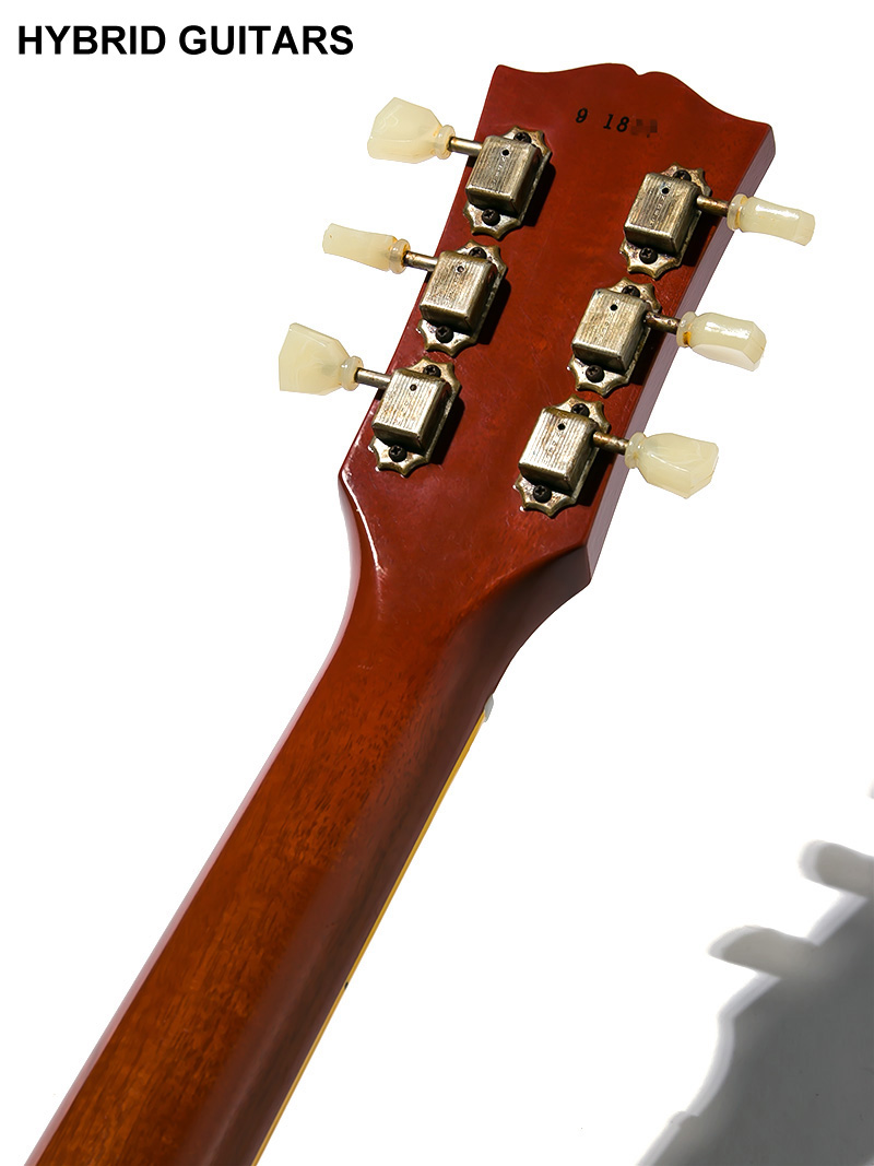 g7 Special g7-LPS Series 9 Jacaranda & Selected 1P Honduras Mahogany Washed Cherry Burst 6