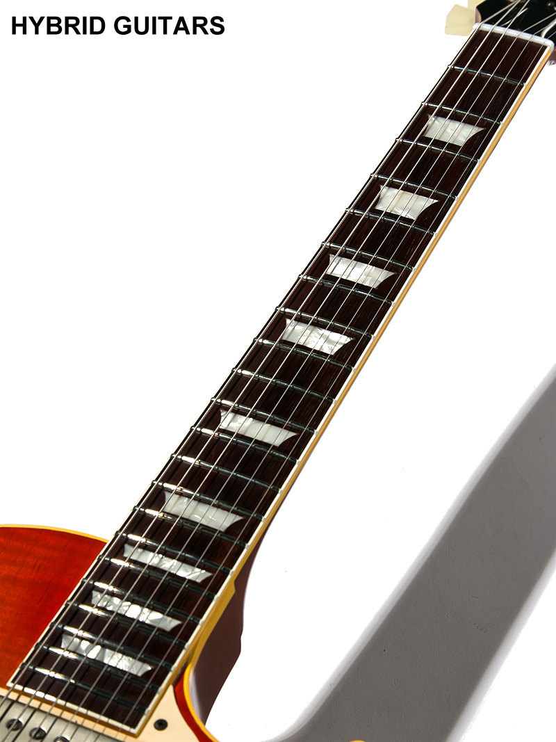 g7 Special g7-LPS Series 9 Jacaranda & Selected 1P Honduras Mahogany Washed Cherry Burst 7