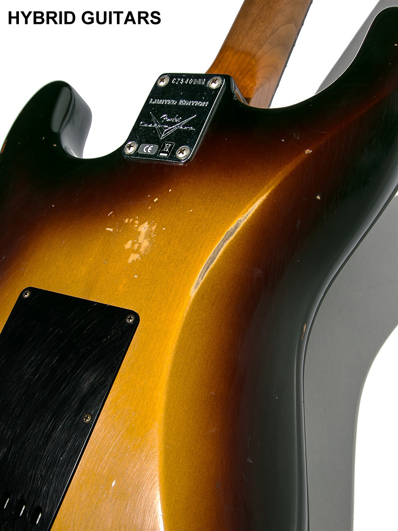 Fender Custom Shop Limited Edition Roasted Poblano Stratcaster Relic Wide Fade 2 Tone Sunburst 2019 10