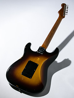 Fender Custom Shop Limited Edition Roasted Poblano Stratcaster Relic Wide Fade 2 Tone Sunburst 2019 全体裏面 サムネイル