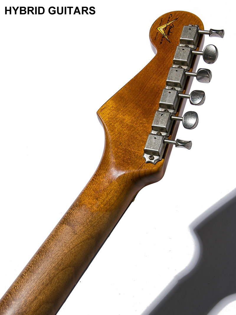 Fender Custom Shop Limited Edition Roasted Poblano Stratcaster Relic Wide Fade 2 Tone Sunburst 2019 6