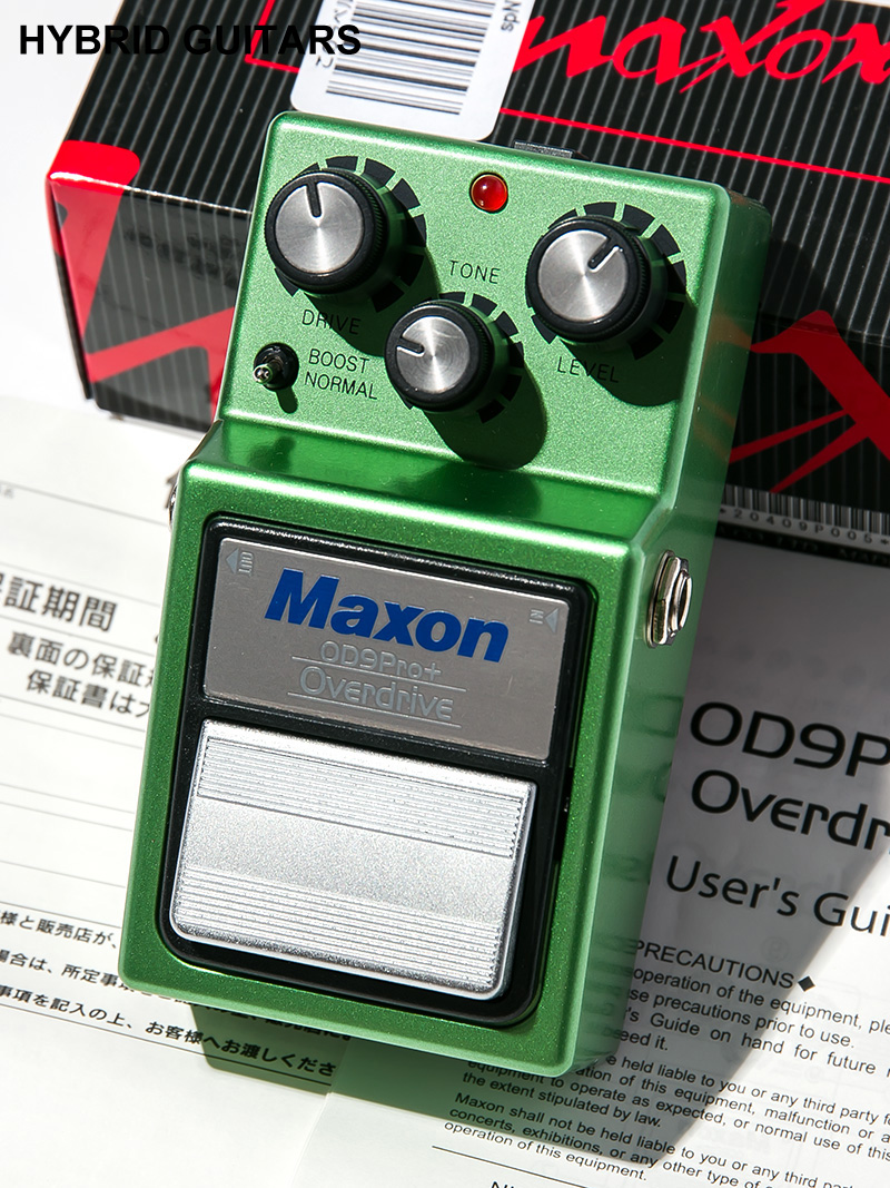 Maxon OD9 Pro+ Overdrive 中古｜ギター買取の東京新宿ハイブリッド